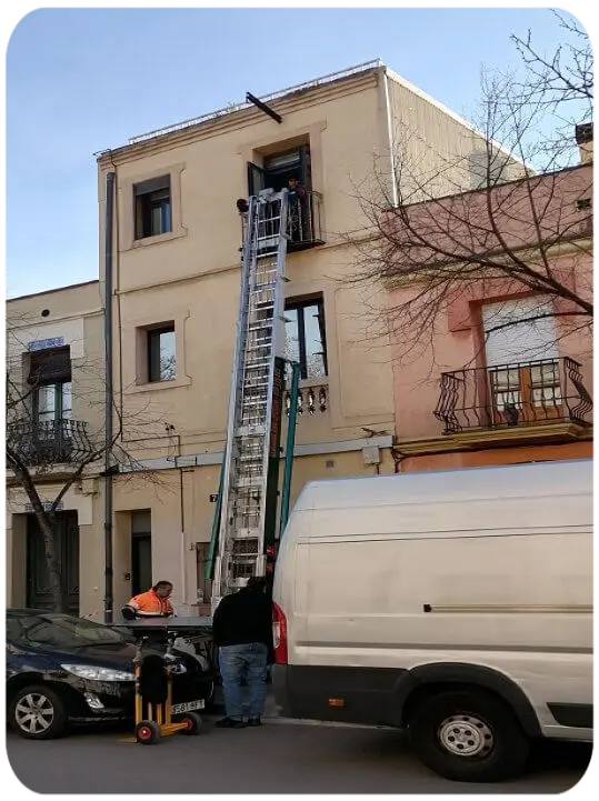mudanzas con elevador
